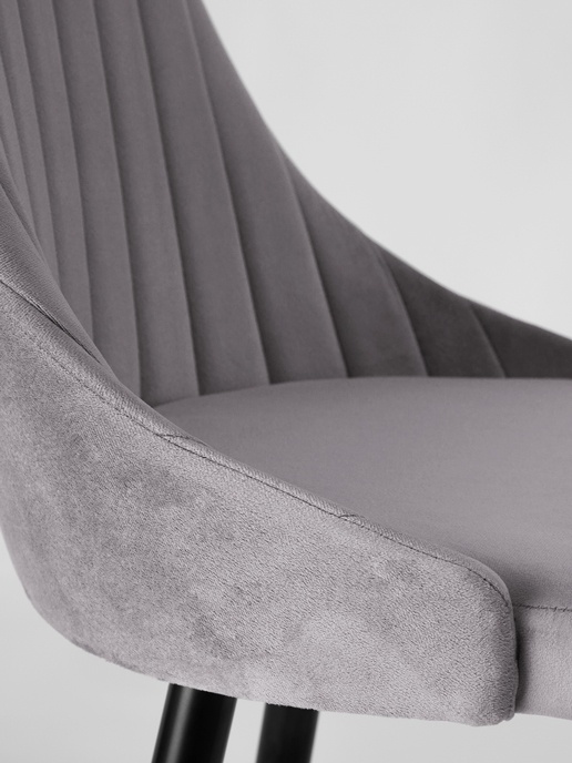 Кресло рабочее Лондон (серый), 2шт.