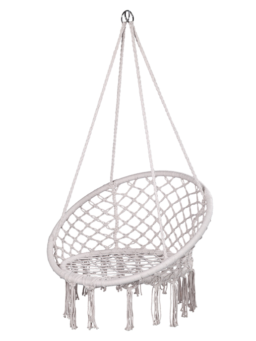 Кресло-гамак подвесное садовое Relax (белый) 
