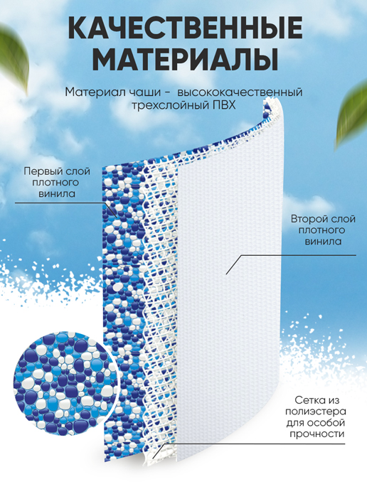 Каркасный бассейн P-305