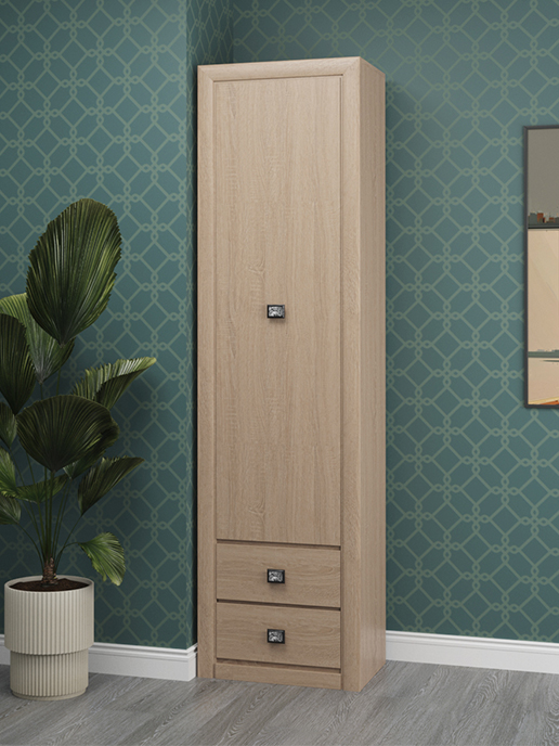 Шкаф Milan 1D2S (400) (дуб сонома)
