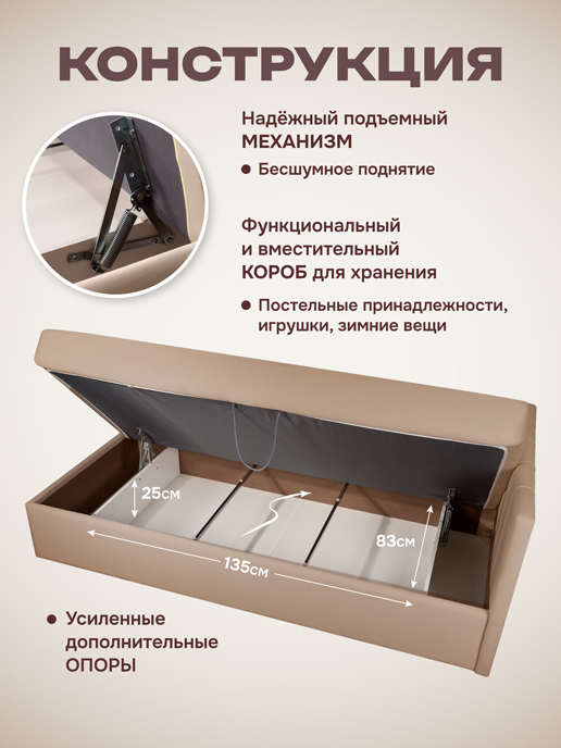 Тахта Монтана мод.1 (Независимый пружинный блок)