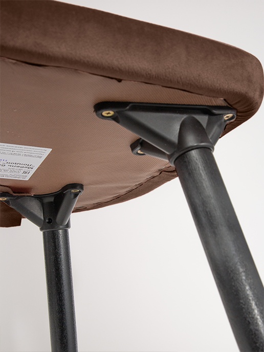 Кресло рабочее Лондон (коричневый), 2шт.