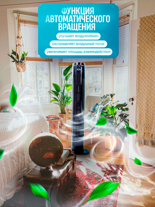 Вентилятор TST08-MF(черный)