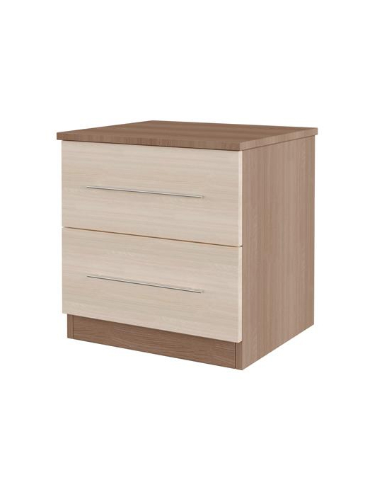 Тумба прикроватная Verona 2S (ясень шимо светлый/ясень шимо тёмный)