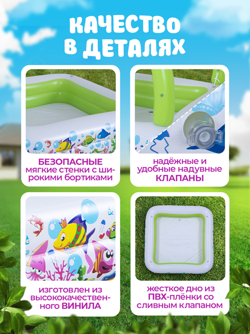 Бассейн надувной Sunshade