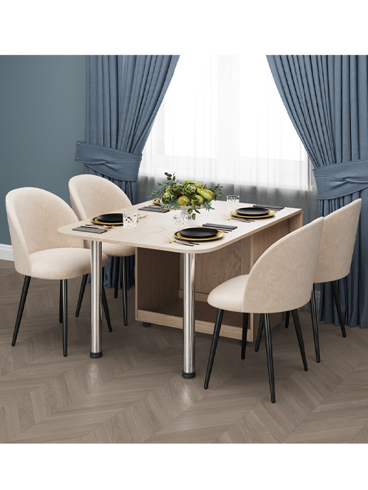 Стол-тумба City Plus (дуб сонома) 