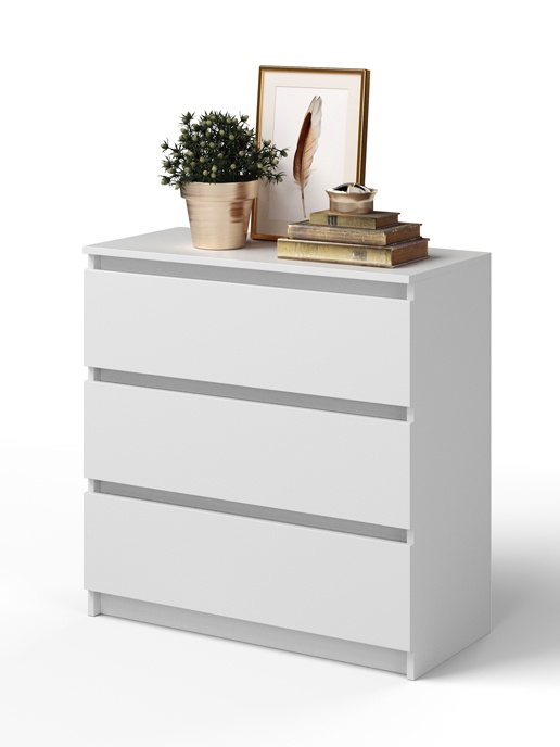 Комод Style (белый матовый)