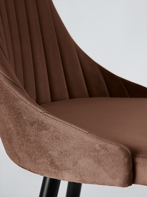 Кресло рабочее Лондон (коричневый), 2шт.