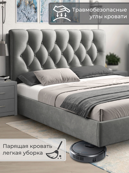 Кровать «Империя Голд» с подъемным механизмом (1800)