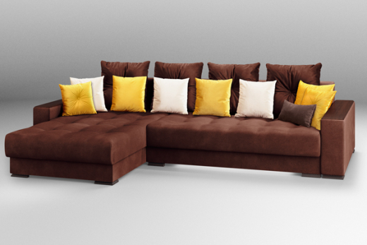 Диван-кровать угловой Калифорния (Независимый пружинный блок)